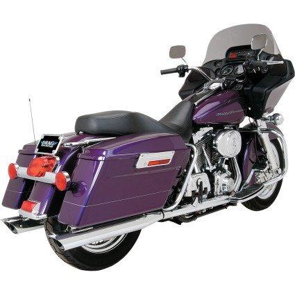 Harley Davidson Python 3 1/2'' Slash Cut Concave Slip-On Muffler/Silen ...