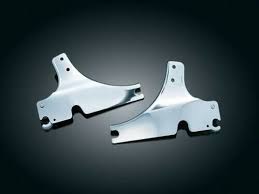 Kuryakyn 1641 Quick Release Side Plates (set) Fits Harley-Davidson Softails