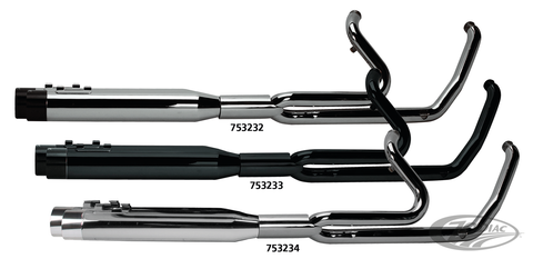 Two Brothers Racing ''Balanced Looks'' 2-into-1 Exhaust Systems for Touring