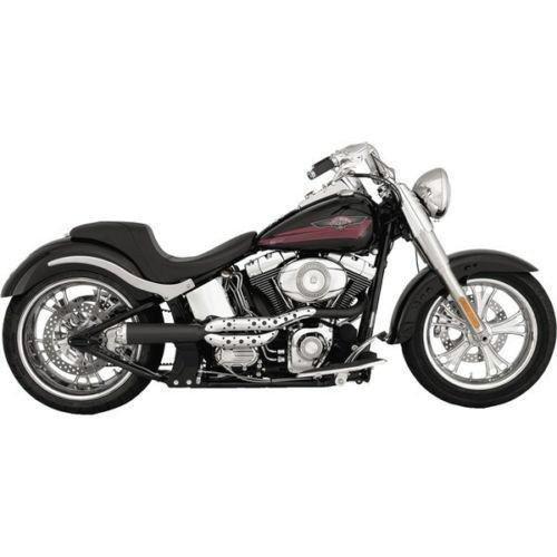 Harley Davidson Softail Rocker C Exhaust Roland Sands Tracker 2 into 1 50% off! Vance and Hines RSD 11801