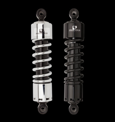 Triumph Progressive 412 Shocks 14.25'' Chrome 412-4058B