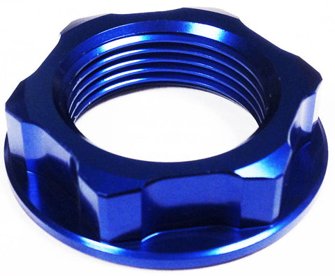 GP Pro Blue Steering Stem Nut - M24 x 32 x P1.5 x H10
