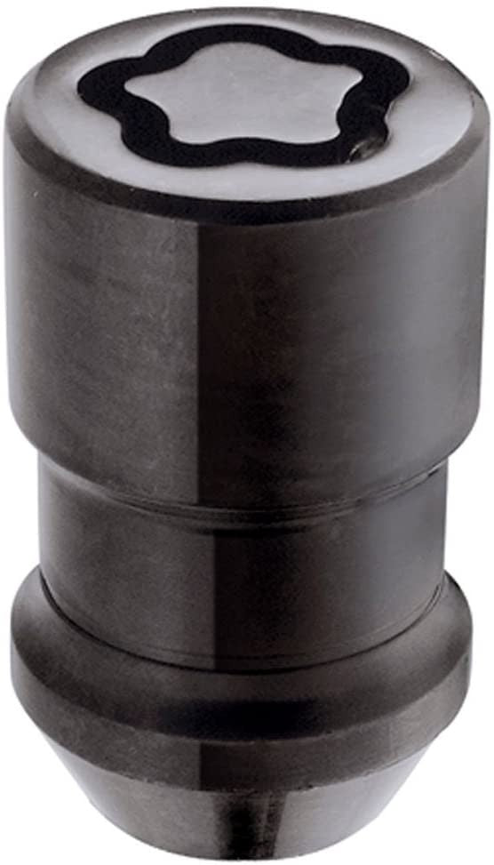24137SUB Wheel Lock Nuts Black SUB M12 x 1,5, cone seat, total length 37,0 mm, Hex size 19mm, Key diameter 27,7 mm