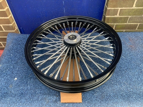 21"x3.5" Fat Spoke Front Wheel 4 Harley Softail FLST Dyna Wide Glide FXDWG