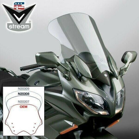 Windshield 4 FJR1300 Yamaha V-stream N20308 2013-up screen windscreen touring