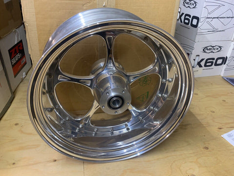 RST rear wheel VROD Harley Davidson billet 18X8 CNC Aluminum TUV RST Star