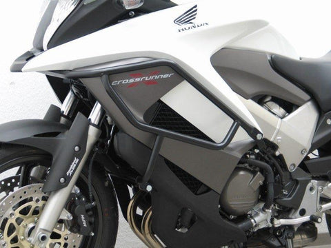 Honda Crossrunner Engine Guards Off Road Protection Guard Black Finish crash-bars protectors