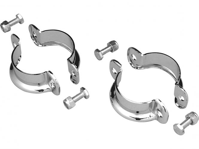 Chrome Late Model Muffler Clamps Muffler Clamp Chrome