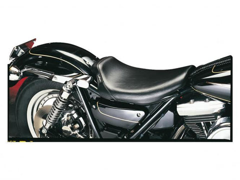 Bare Bones Smooth Solo Seat Black Vinyl