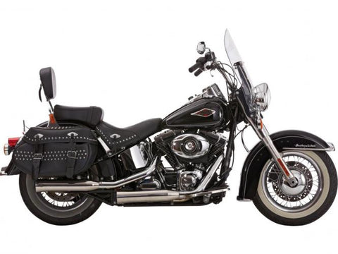 Double Groove Slip-On Muffler 2 in 2 Polished