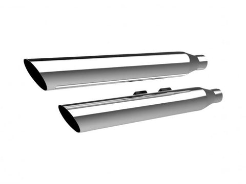 3'' HP-Plus Slant Muffler, Chrome