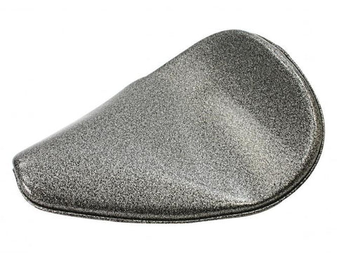 MB Medium Back Side Up Smooth Solo Seat Charcoal Metal Flake Synthetic Leather