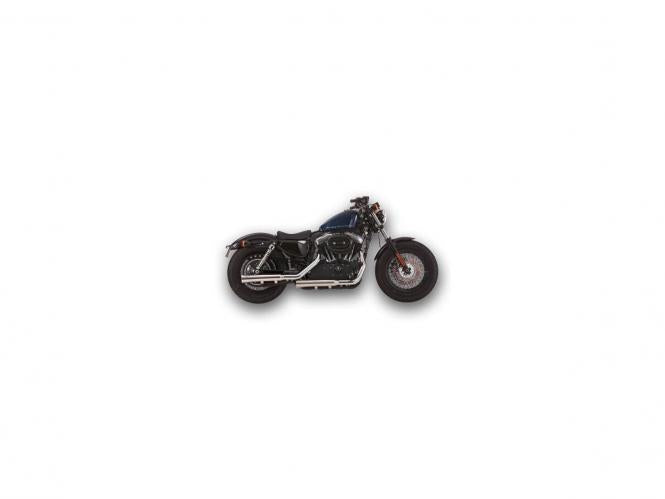 Double Groove Slip-On Muffler 2 in 2 Polished