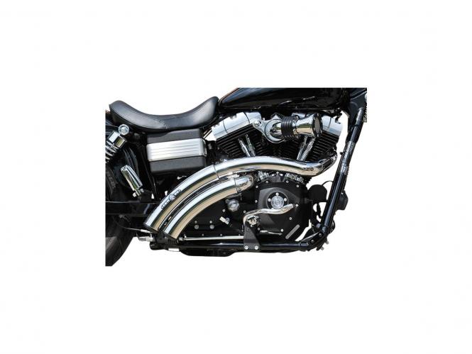 Hot Shot E3 Rainbow Down Under Exhaust System Black Coated