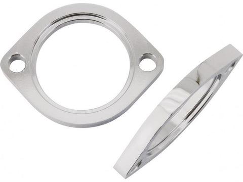 CCE, Exhaust Clamp, Incl. Retainer Rings, Black Exhaust Flange and Retaining Ring Kit Black