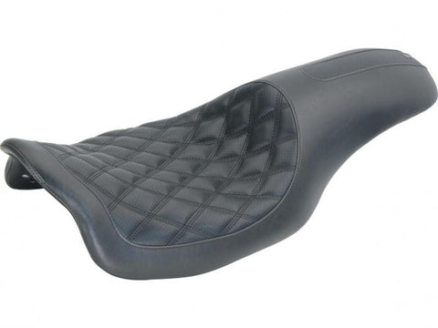 2-Up Boss Diamond Seat Black Vinyl