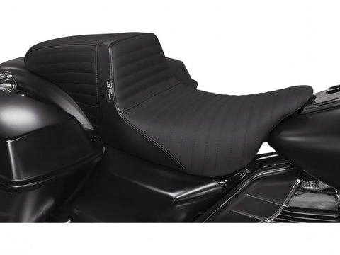 Kickflip Pleated Grip Seat Black Vinyl