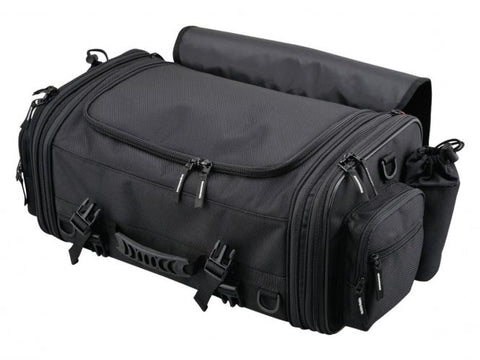 33-42L Expandable Seatbags variable volume of 33 - 42 liter Black