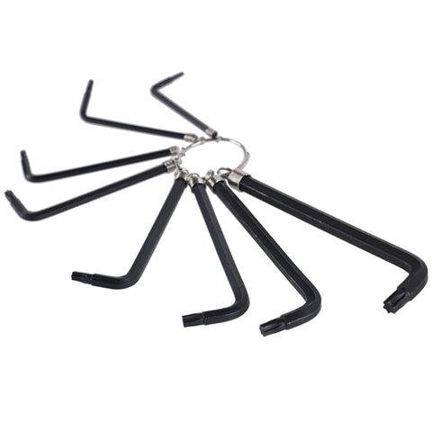 Bike It 8pc Torx Key Set (T9,T10,T15,T20,T25,T27,T30,T40)