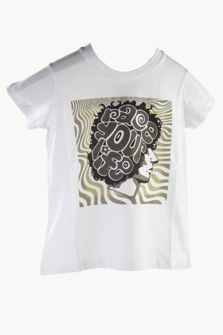 MotoGP Simoncelli 'Race Your Life' Kids White T-shirt (6-7 Years)