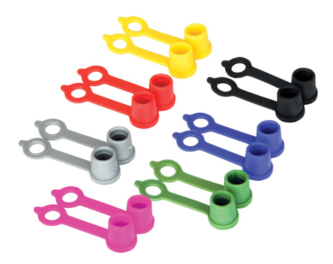 Cappa Valve Caps - Pink