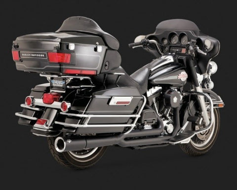 Harley Davidson Electra Glide Exhaust Pro Pipe 2-1 Black