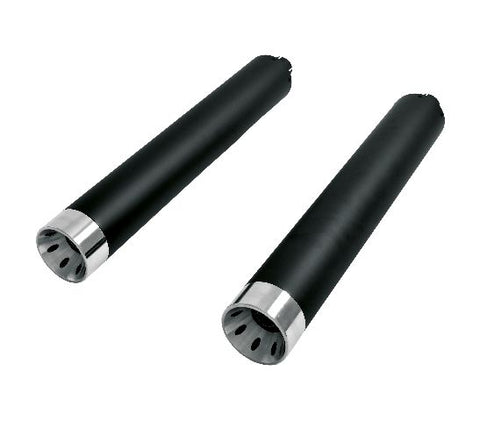 Highway Hawk Muffler straight cut Black 657-2101