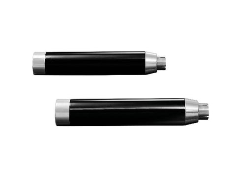 Highway Hawk Muffler straight cut Black 659-1303