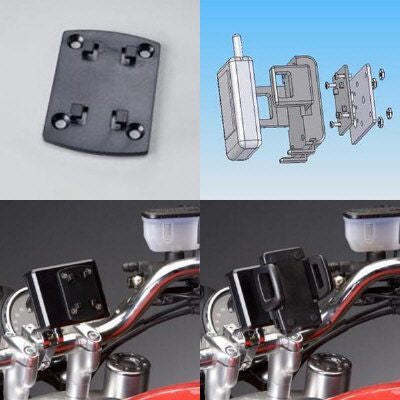 bmw-r1200gs-adventure-gps-mount-four-pin-accessory-adaptor-black