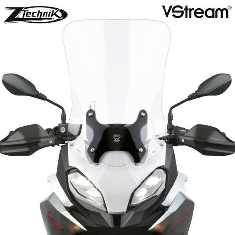 The BMW F900XR Windscreen V-stream Windshield Ztechnik Z2388 Clear Touring Screen 2020 is a full-sized touring screen for F900XR riders who take their bikes on long-distance tours. This windscreen provides excellent wind protection, even for taller riders. Z-Technik's hardcoated Polycarbonate windscreens are super strong - they are over 20x more resistant to scratches and cracks, and 200x more resistant to impacts than regular acrylic.