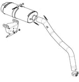 Jardine Honda CBR600-RR exhaust AMA  RT1 Dual Outlet AMA superbike Carbon Slip-On Jardine muffler race can  18-1023-524-02