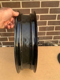 Ultima 37-538 Harley Davidson 16 X 3.5 King Spoke Fat Spoke Rear Wheel black chrome