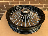 Harley Davidson project Fat Spoke king wheel 16X3.5 140  tyre kit  chopper wheel
