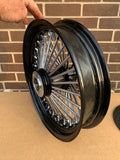 Harley Davidson project Fat Spoke king wheel 16X3.5 140  tyre kit  chopper wheel