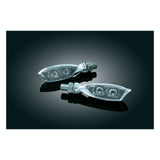 Kuryakyn 2505  KURYAKYN RAZOR EYES TURNSIGNALS Fits  models Harley Davidson