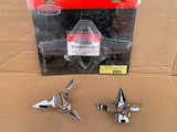 Harley Davidson chrome spun AXLE CAPS Kuryakyn 1232 SPUN BLADE SPINNING  Fits 3/4 axles  models Harley Davidson 84-06 SOFTAIL (EX SPRINGER, DEUCE), 80-99 FLT; 91-03 DYNA (39MM FORK); 93-05 FXDWG; 88-07 XL; 88-00 FXR; 80-06 FXWG(NU)