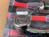 Kuryakyn 4507  Chrome footpegs and mounts adjustable  long right angle  1