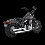 Vance & Hines 16841 Harley-Davidson softail exhaust mufflers  Twin Slash 3'' 2007-2016 Softail