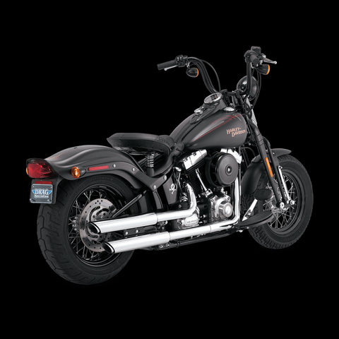 Vance & Hines 16841 Harley-Davidson softail exhaust mufflers  Twin Slash 3'' 2007-2016 Softail