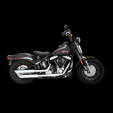 Vance & Hines 16841 Harley-Davidson softail exhaust mufflers  Twin Slash 3'' 2007-2016 Softail