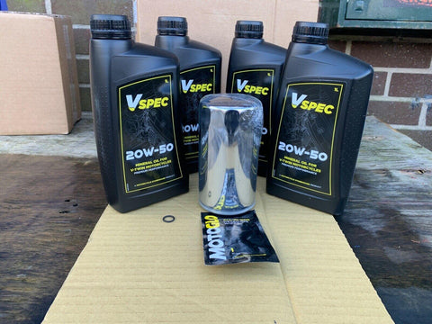 Oil Change kit Harley Davidson DYNA-GLIDE  EVO & Filter MINERAL OIL MCS EUROL