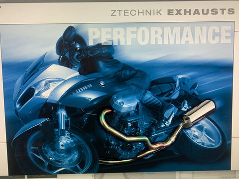 For BMW R1200R exhaust R1200ST R1200ST Ztechnik 4003 full legal system stainless