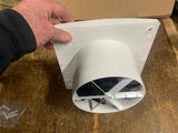 Quiet bathroom Extractor fan DOMUS 6 inch timer humidistat D-DMEV 150mm Kitchen