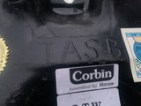 Corbin seat Triumph America Solo Classic take rider backrest Leather