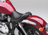 For Triumph Bonneville America Solo seat saddle takes rider backrest Leather USA