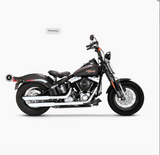 Vance & Hines 16841 Harley-Davidson softail exhaust mufflers  Twin Slash 3'' 2007-2016 Softail
