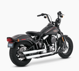 Vance & Hines 16841 Harley-Davidson softail exhaust mufflers  Twin Slash 3'' 2007-2016 Softail