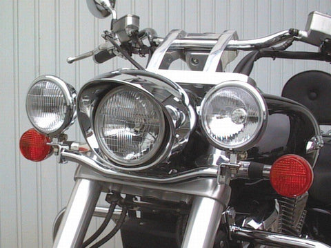 Honda VTX1800 Lightbar Bracket For Additional Spotlights Magnum