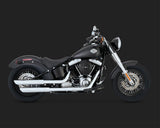 Vance & Hines,16847 Harley Davidson blackline softail  exhaust Twin Slash,3in