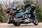 Kuryakyn 7292 Harley Davidson Led saddlebag extensions 2014 up chrome